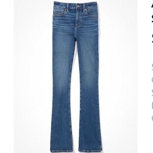 AMERICAN EAGLE NEXT LEVEL HIGH-WAISTED
SKINNY KICK JEAN